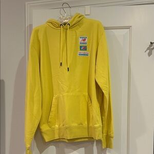 New Balance Vibrant Yellow Hoodie